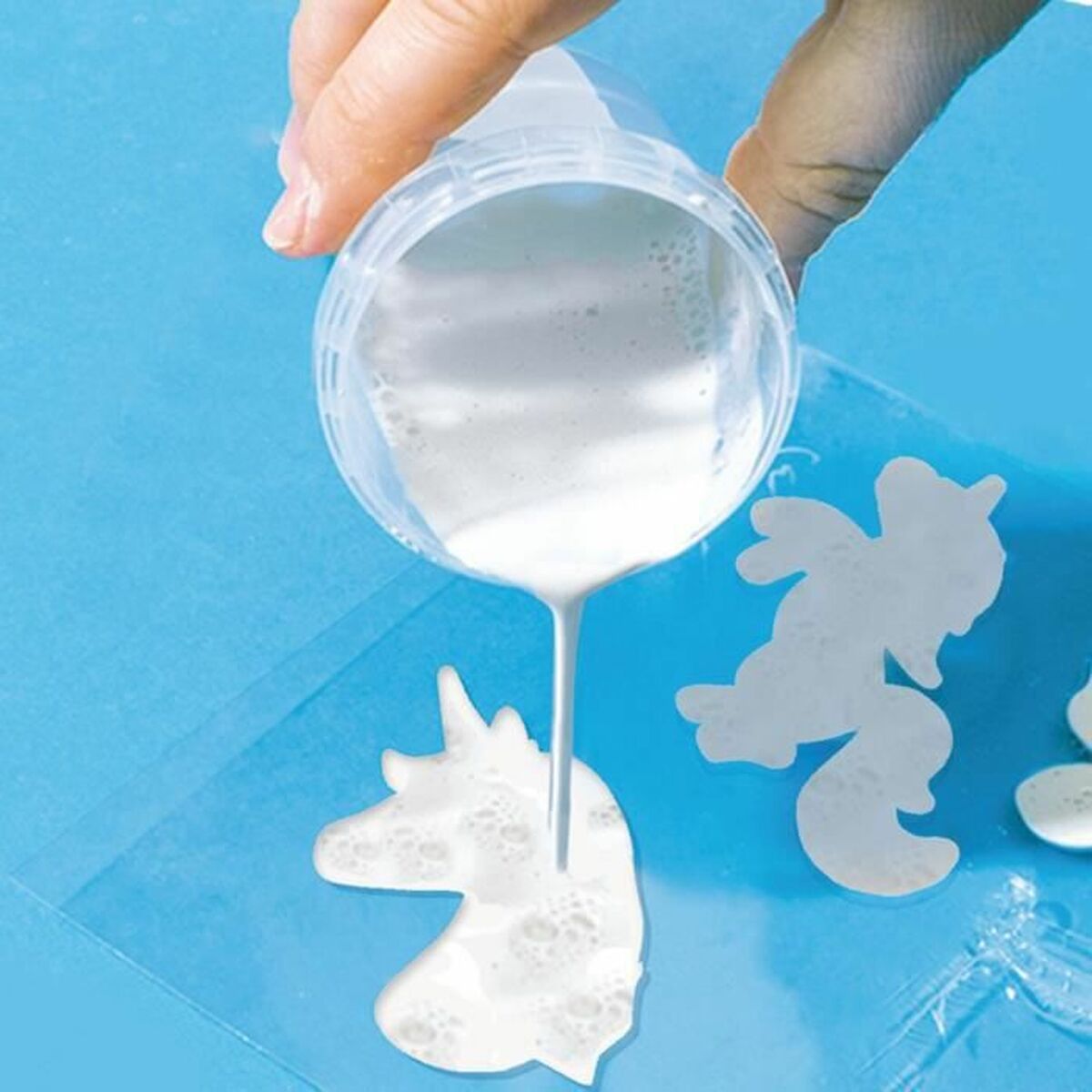 Einhorn Modelliermasse Set – Magischer Bastelspass für Kinder