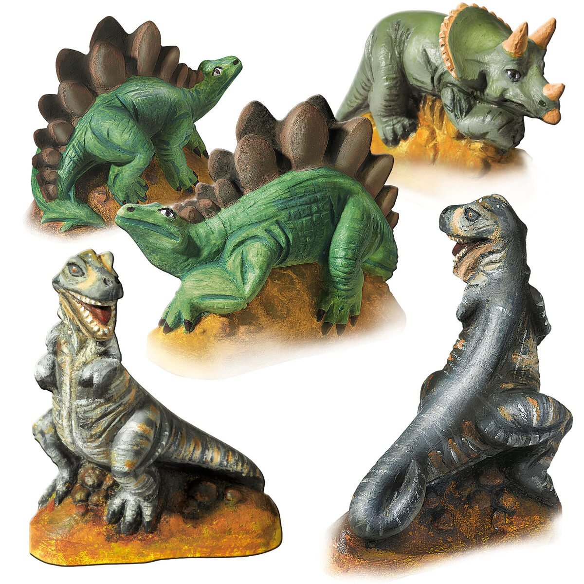 Dino Modelliermasse Set – Urzeitlicher Bastelspass für Kids