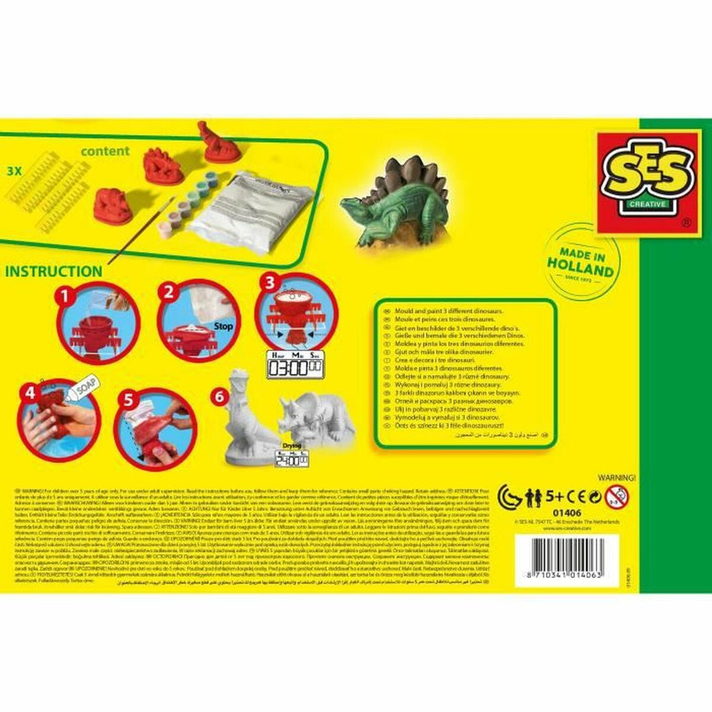 Dino Modelliermasse Set – Urzeitlicher Bastelspass für Kids
