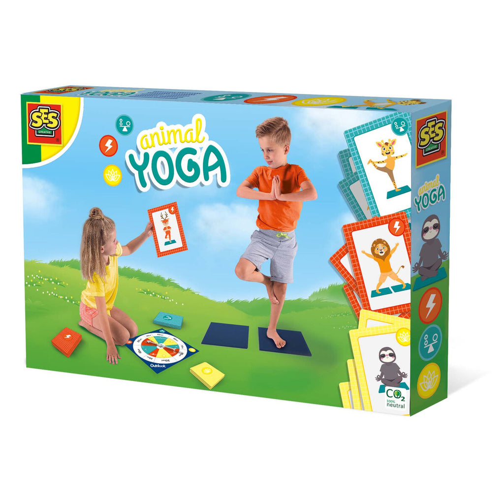 Tier Yoga Spiel – Fördert Geschick & Konzentration