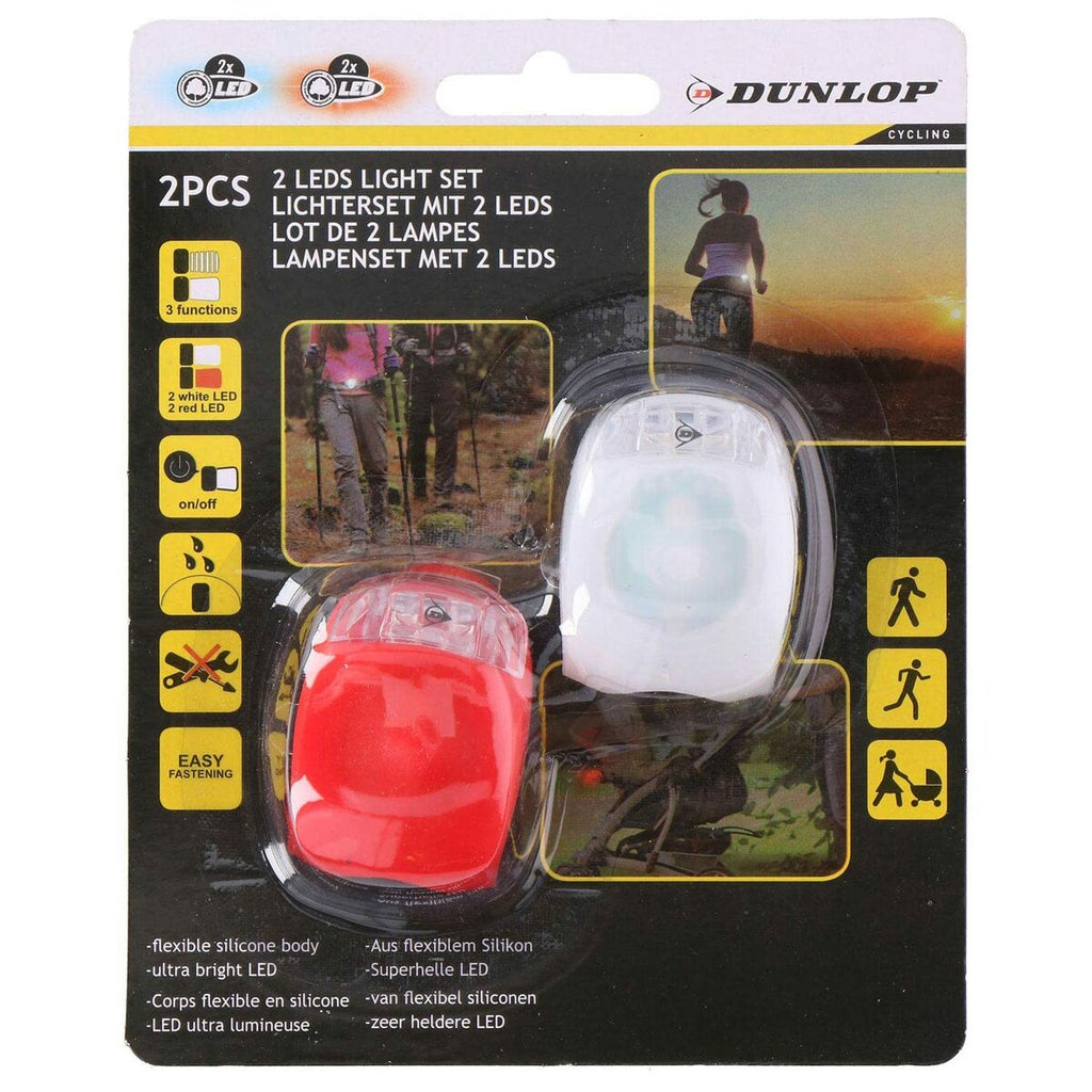 Fahrradlichter-Set Dunlop 2 Stücke – LuxeStyle Schweiz