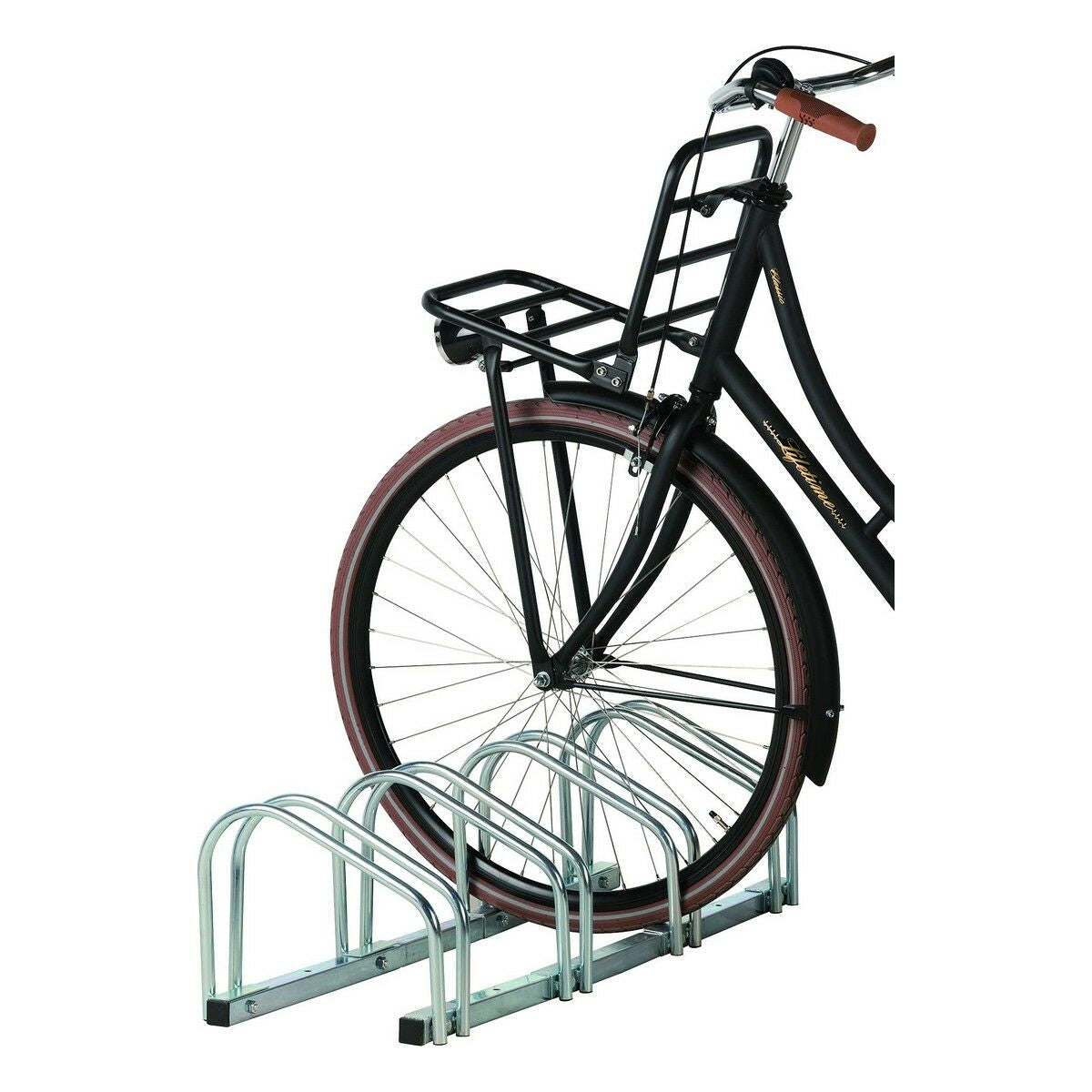 4er Fahrradparker: Räder sicher am Boden abstellen