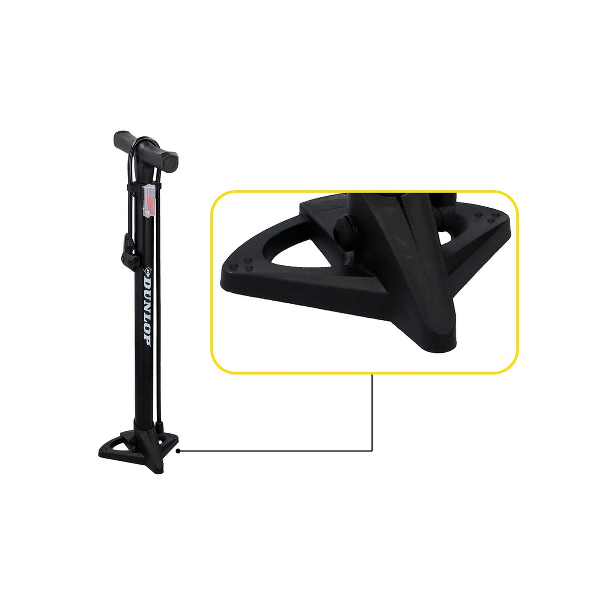 Fussluftpumpe Dunlop – Bild 3 | LuxeStyle