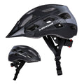 Leichter LED Fahrradhelm Schwarz – Sicher & gut sichtbar