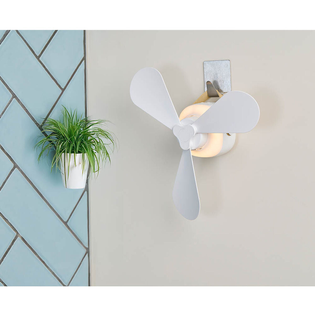 Tischventilator Lifetime Weiss 28 x 28 x 34 cm