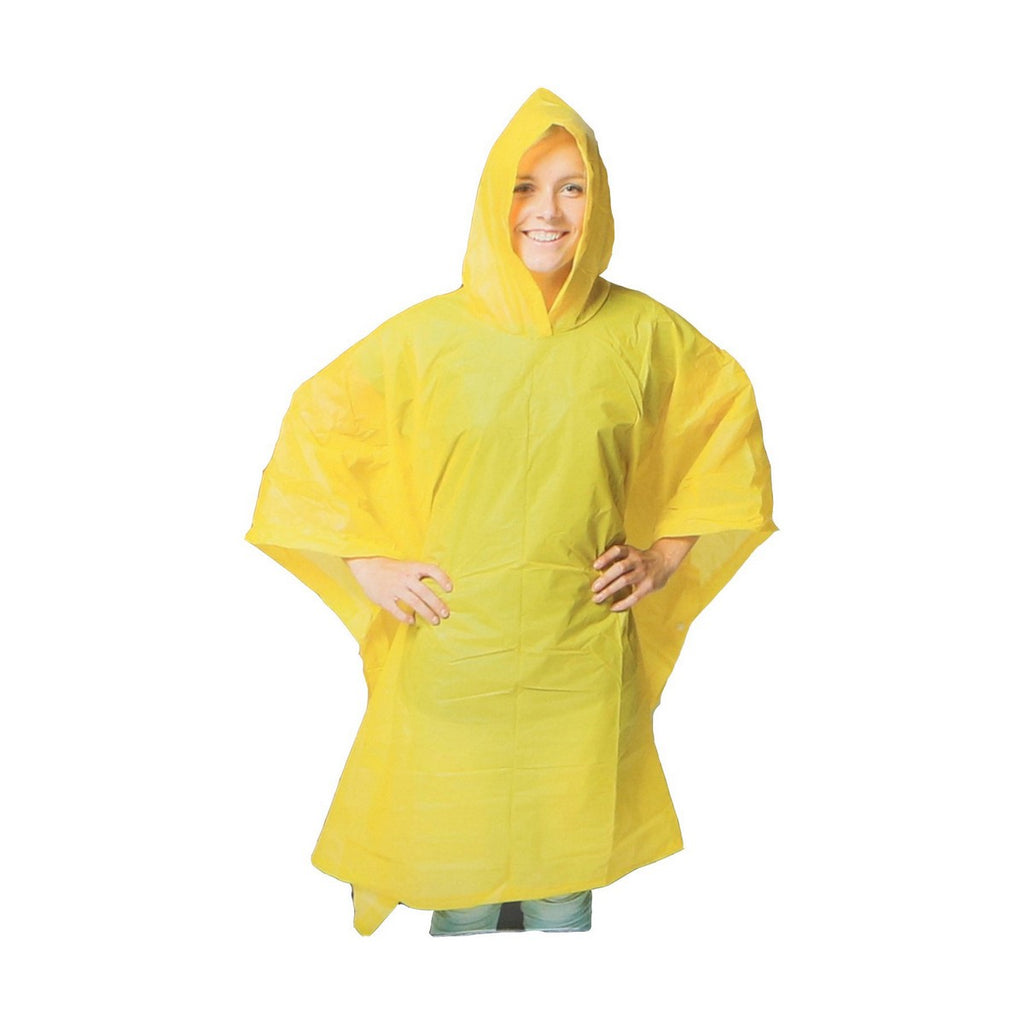 Wasserfeste Poncho mit Kapuze Einheitsgrösse