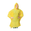Wasserfeste Poncho mit Kapuze Einheitsgrösse