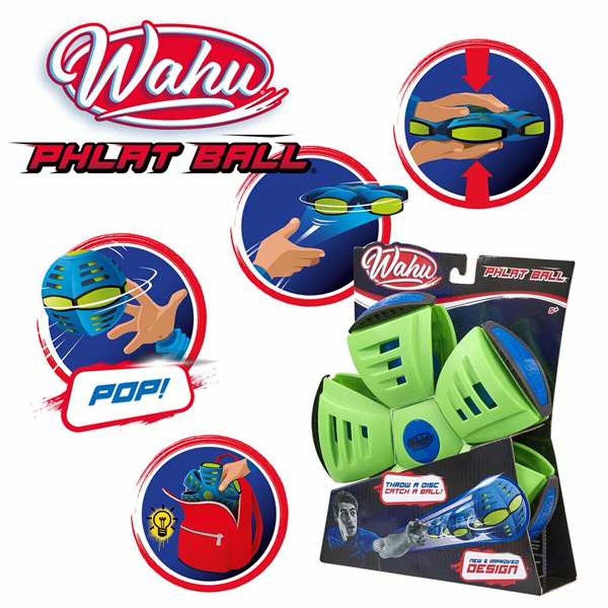 Wurfscheibe «Wahu Phlat Ball» (Goliath)