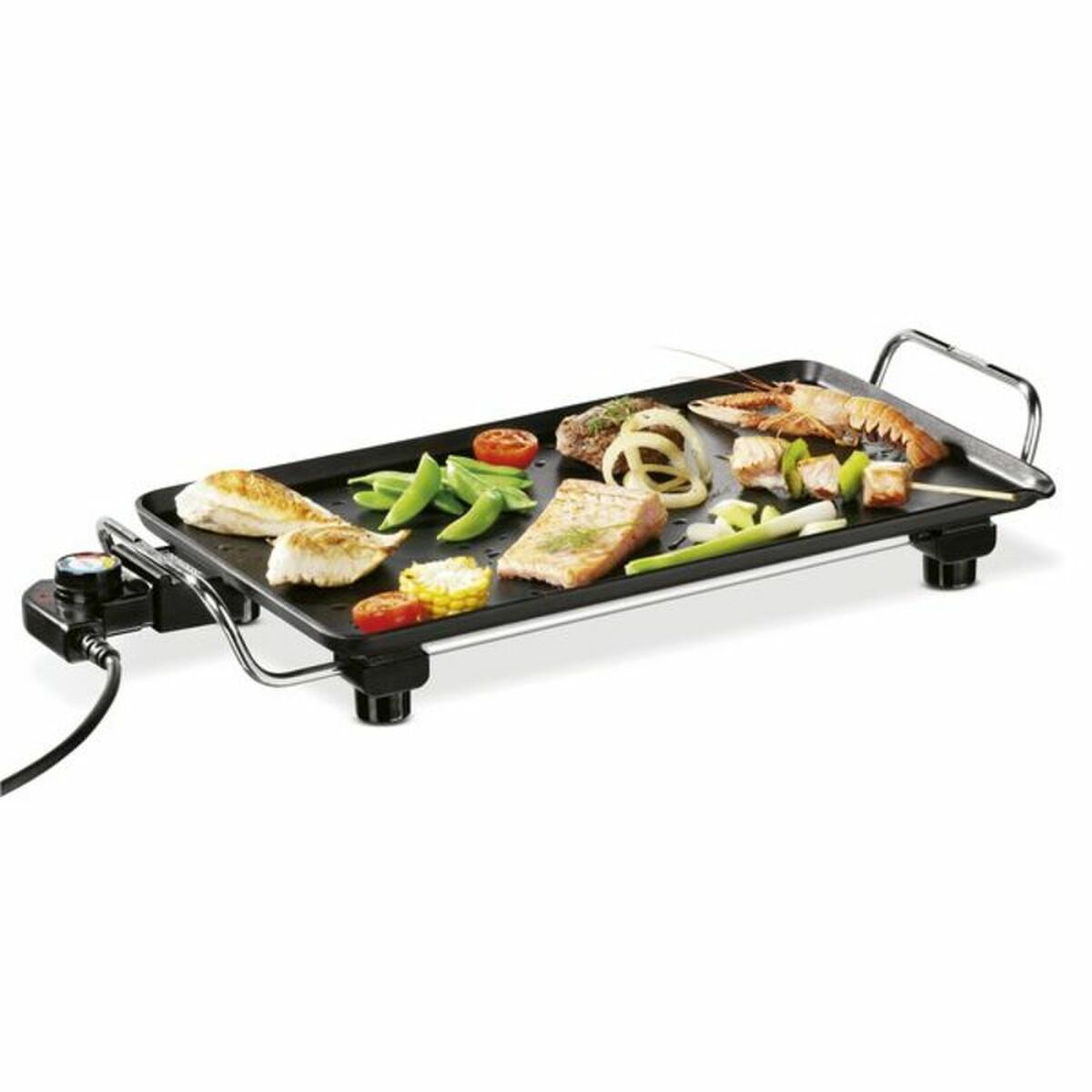 Leistungsstarker Tischgrill für schnelles Grillvergnügen
