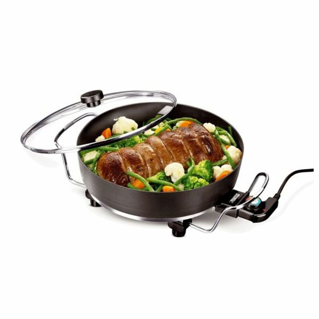 Elektro-Grillpfanne: Alles in einem, schnell & lecker!