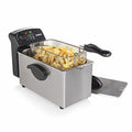 Fritteuse Princess 01. .01.050 Schwarz Silberfarben Stahl 2000 W 3 L