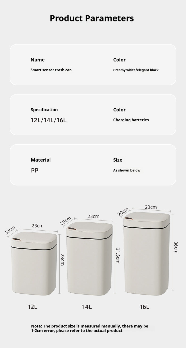 Automatischer Sensor-Abfalleimer – Bild 12 | LuxeStyle