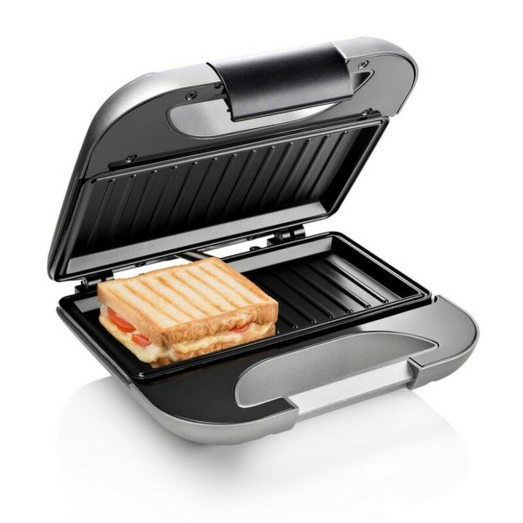 Sandwichtoaster Princess 01. .01.001 Schwarz Silberfarben 750 W