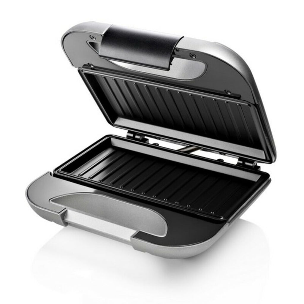Sandwichtoaster Princess 01. .01.001 Schwarz Silberfarben 750 W