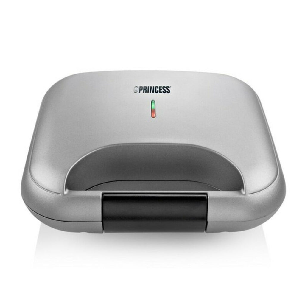 Sandwichtoaster Princess 01. .01.001 Schwarz Silberfarben 750 W