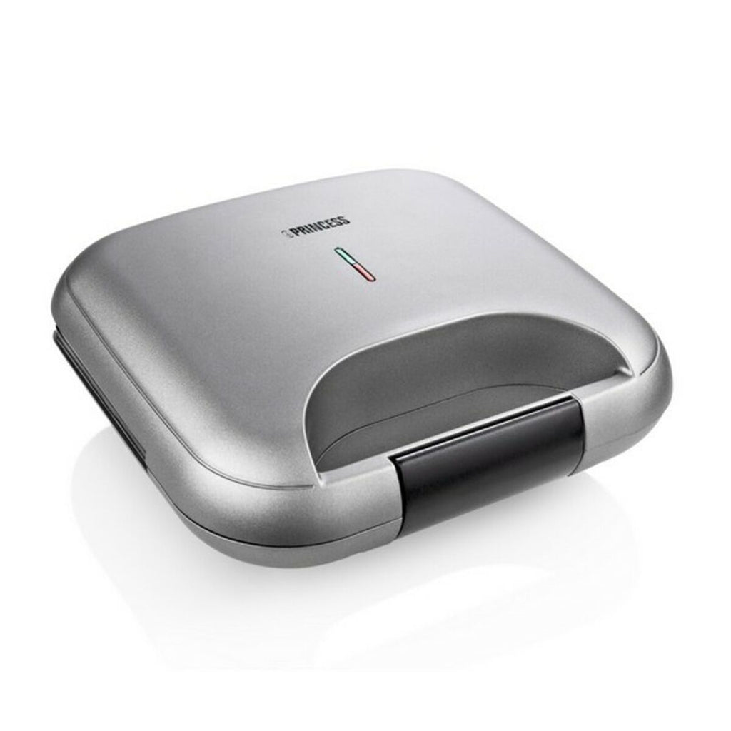 Sandwichtoaster Princess 01. .01.001 Schwarz Silberfarben 750 W
