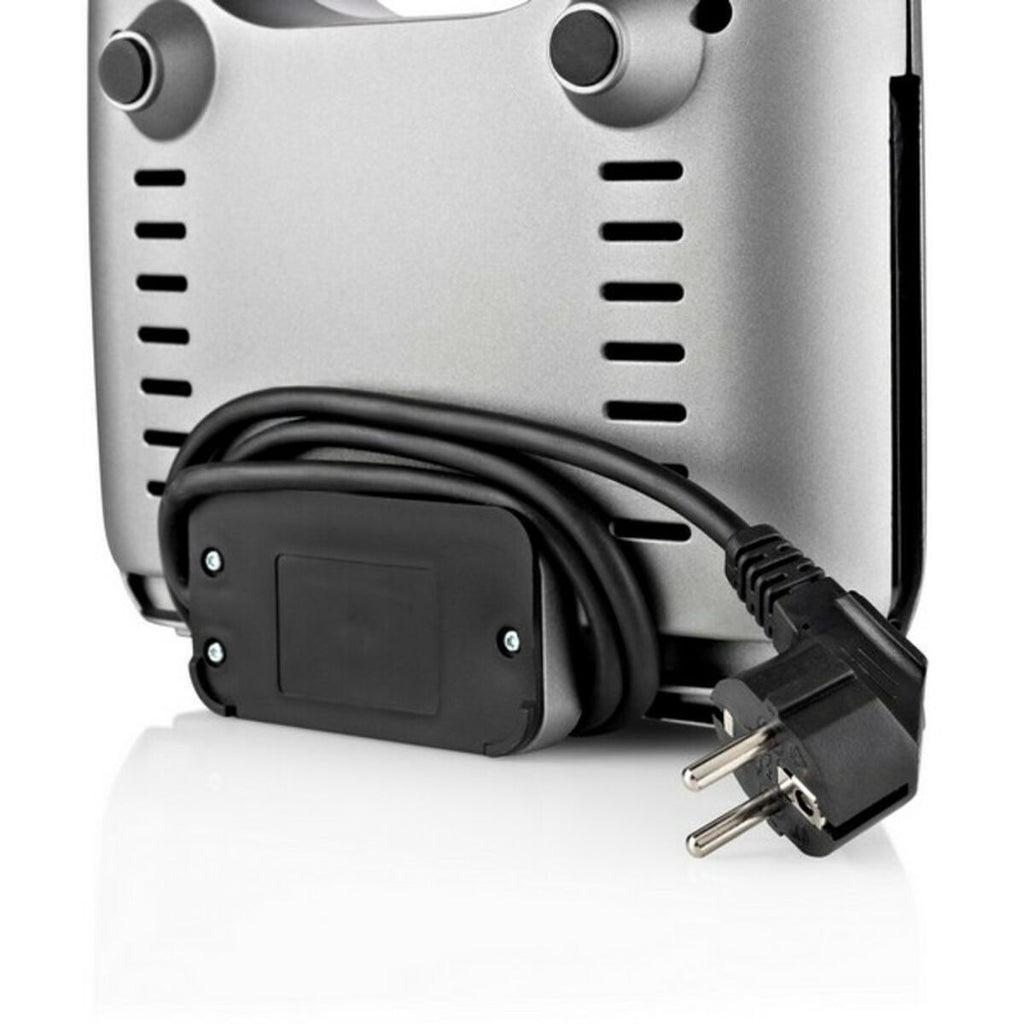 Sandwichtoaster Princess 01. .01.001 Schwarz Silberfarben 750 W