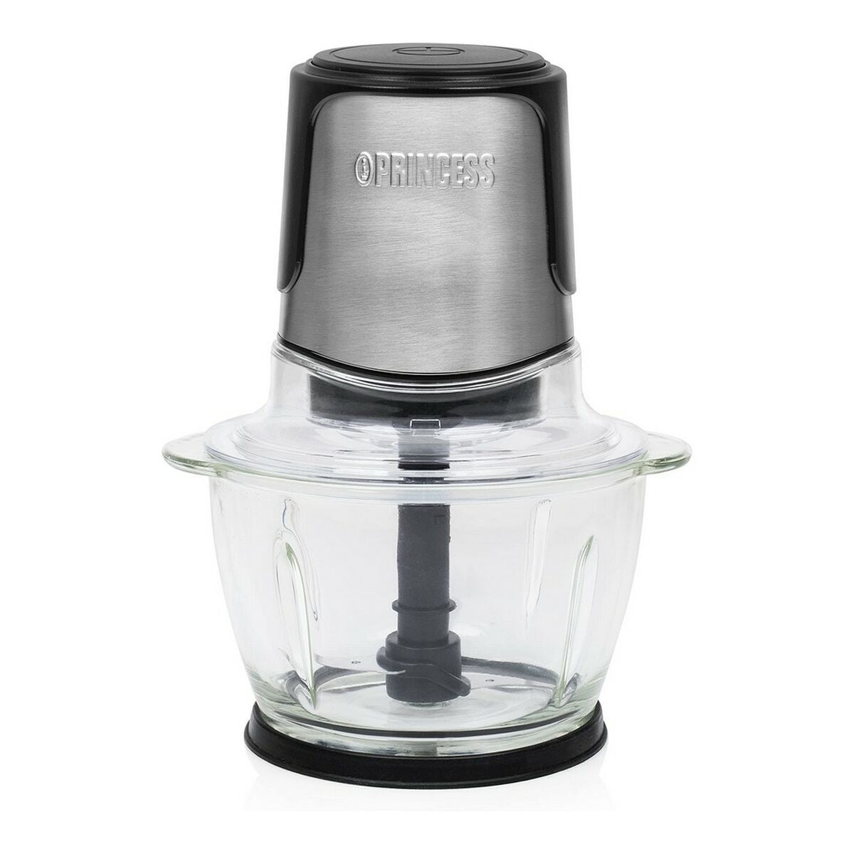 Zerkleinerer Princess Schwarz Glas Edelstahl 300 W 1 L