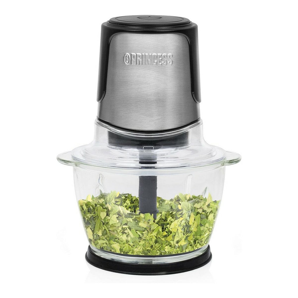 Zerkleinerer Princess Schwarz Glas Edelstahl 300 W 1 L