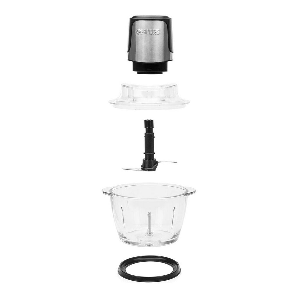 Zerkleinerer Princess Schwarz Glas Edelstahl 300 W 1 L