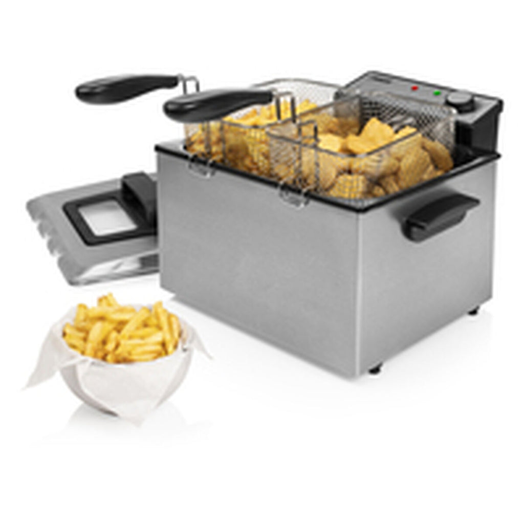 Fritteuse Princess 01. .01.001FREIDORA Grau Silberfarben 5 L
