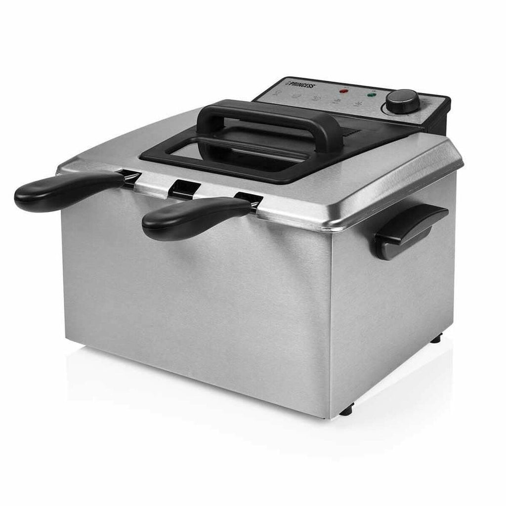 Fritteuse Princess 01. .01.001FREIDORA Grau Silberfarben 5 L