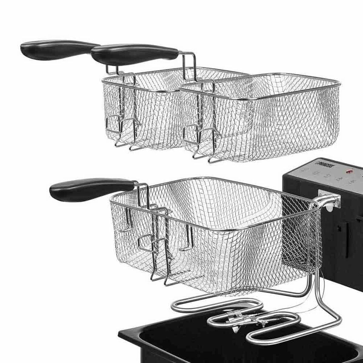 Fritteuse Princess 01. .01.001FREIDORA Grau Silberfarben 5 L