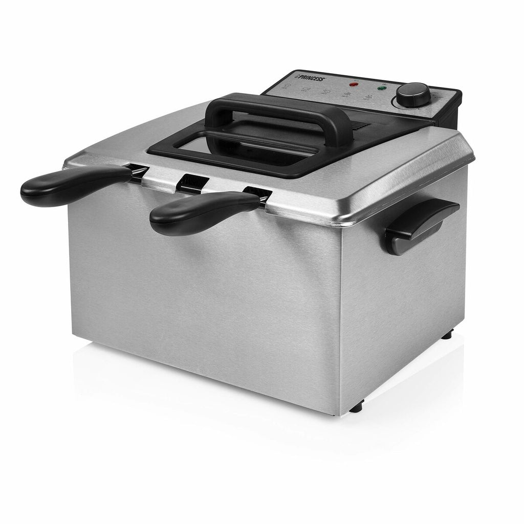 Fritteuse Princess 01. .01.001FREIDORA Grau Silberfarben 5 L