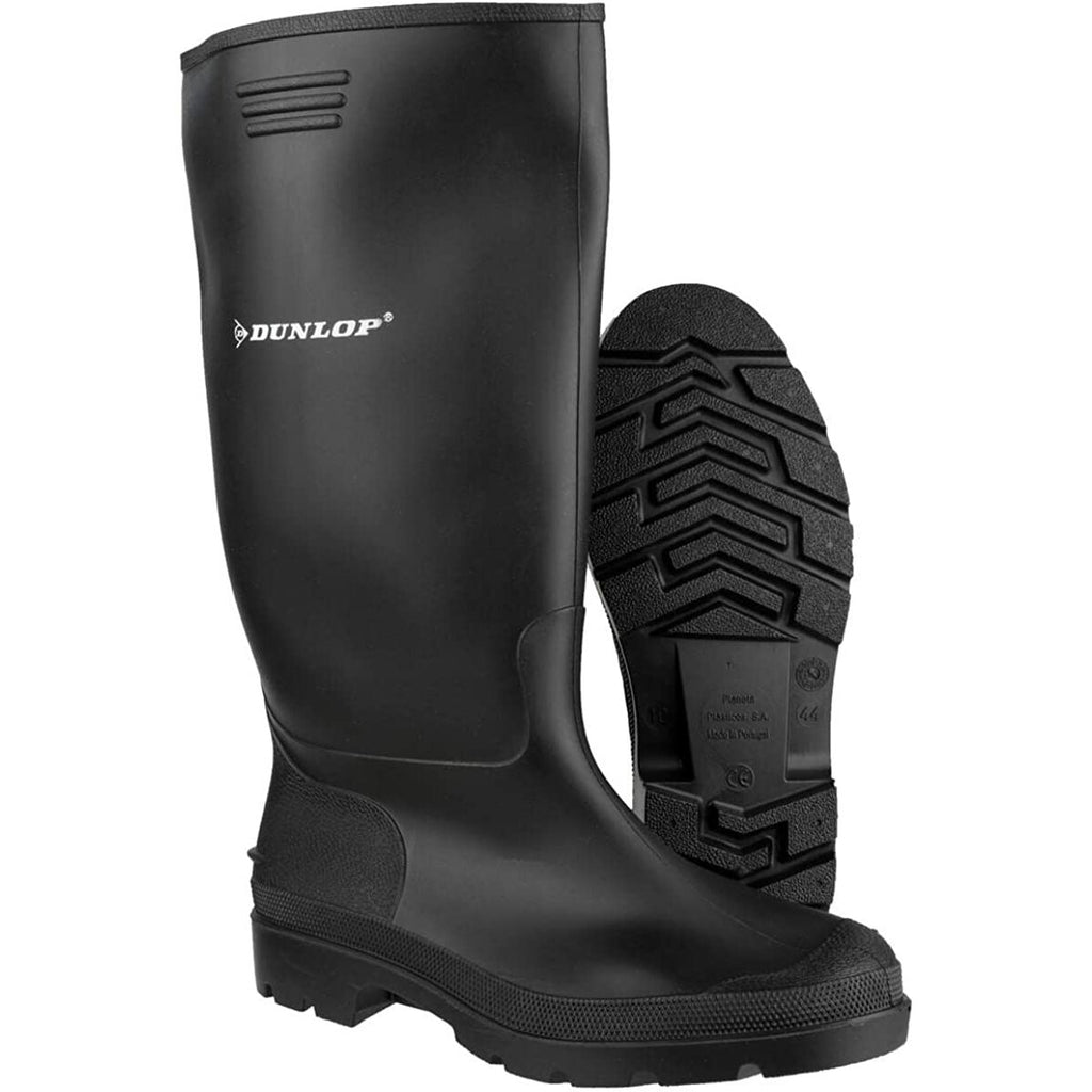 Wasserstiefel Dunlop Schwarz Polyester PVC – LuxeStyle Schweiz