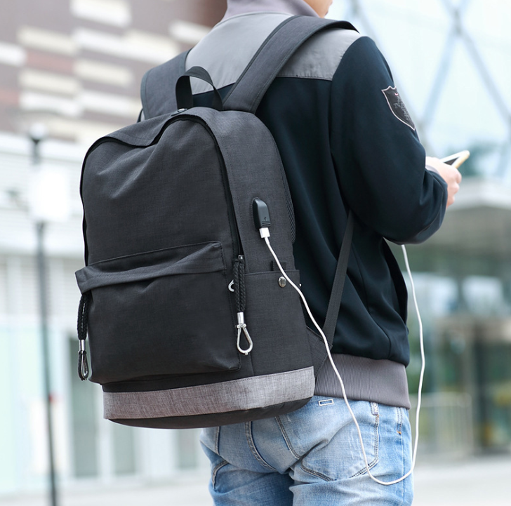 USB Lade-Rucksack für Studenten | LuxeStyle