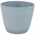 Blumentopf «Mega Collections» Ecostone Egg Grau