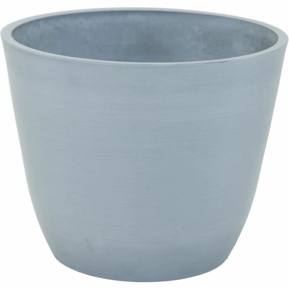 Blumentopf «Mega Collections» Ecostone Egg Grau