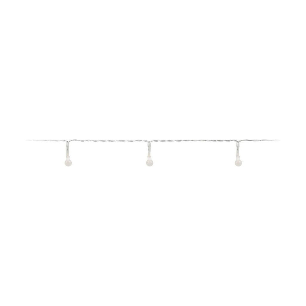 Bunte LED-Lichterkette 2,3m: Farbenfrohe Party-Deko