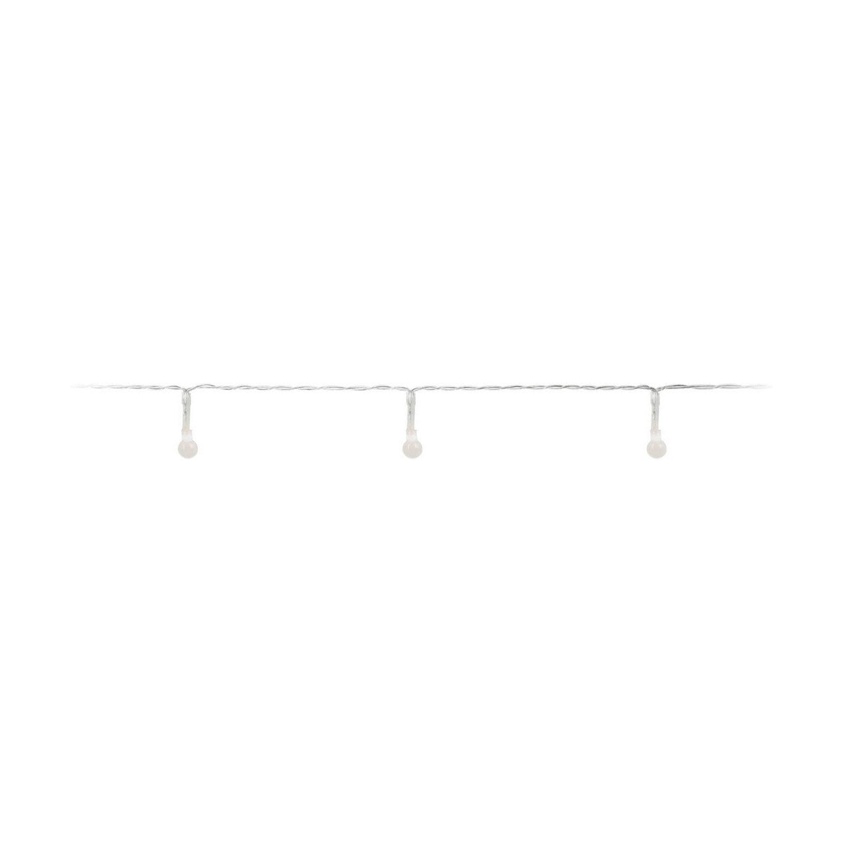 Bunte LED-Lichterkette 2,3m: Farbenfrohe Party-Deko