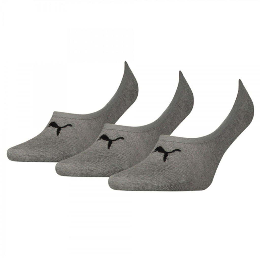 Sport-Knöchelsocken Puma FOOTIE (3 Paar) Grau – LuxeStyle Schweiz