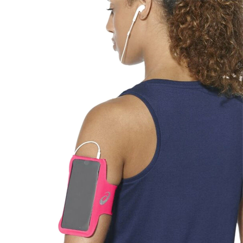 Sportarmband mit Kopfhörerausgang Asics MP3 Arm Tube Rosa – LuxeStyle Schweiz