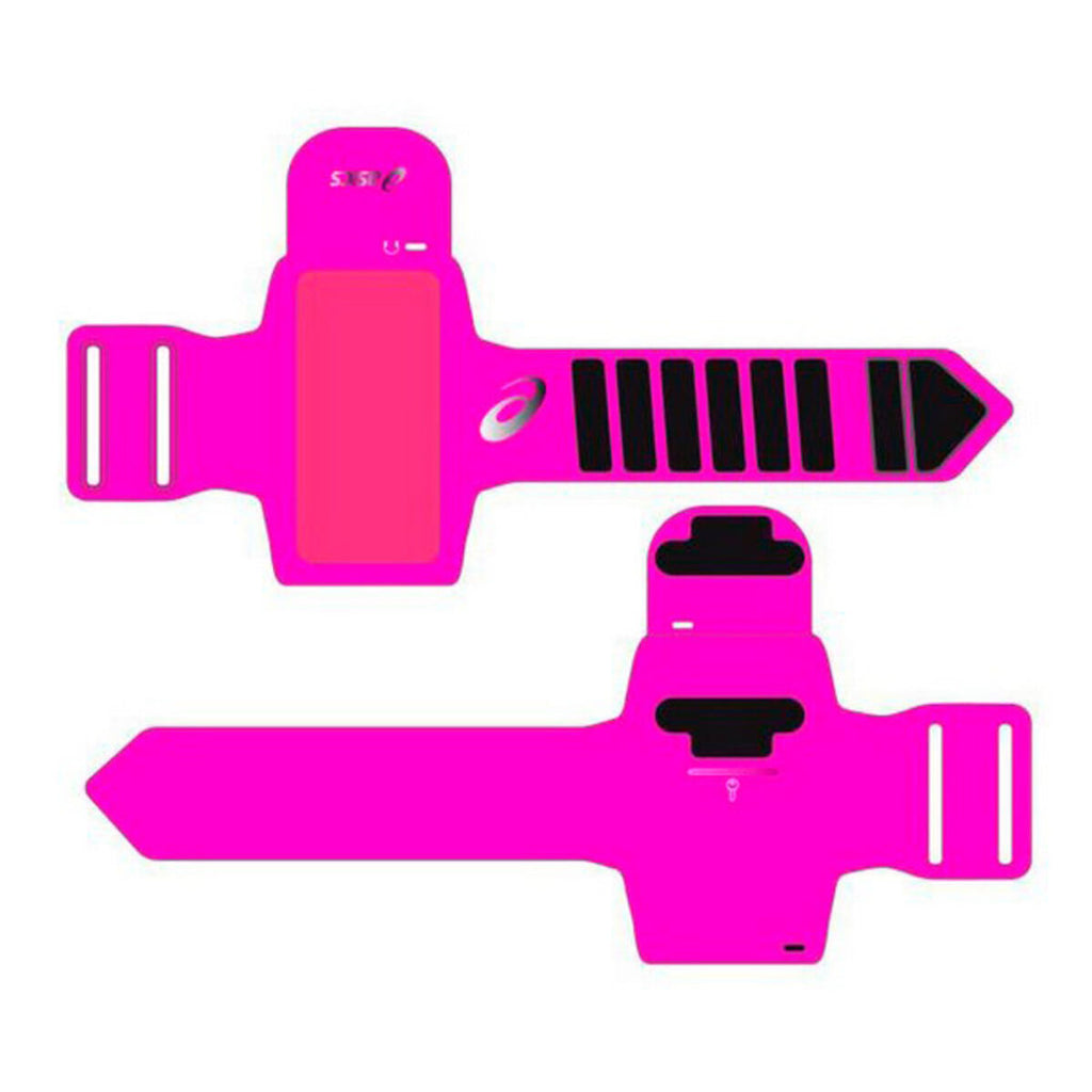 Sportarmband mit Kopfhörerausgang Asics MP3 Arm Tube Rosa – LuxeStyle Schweiz