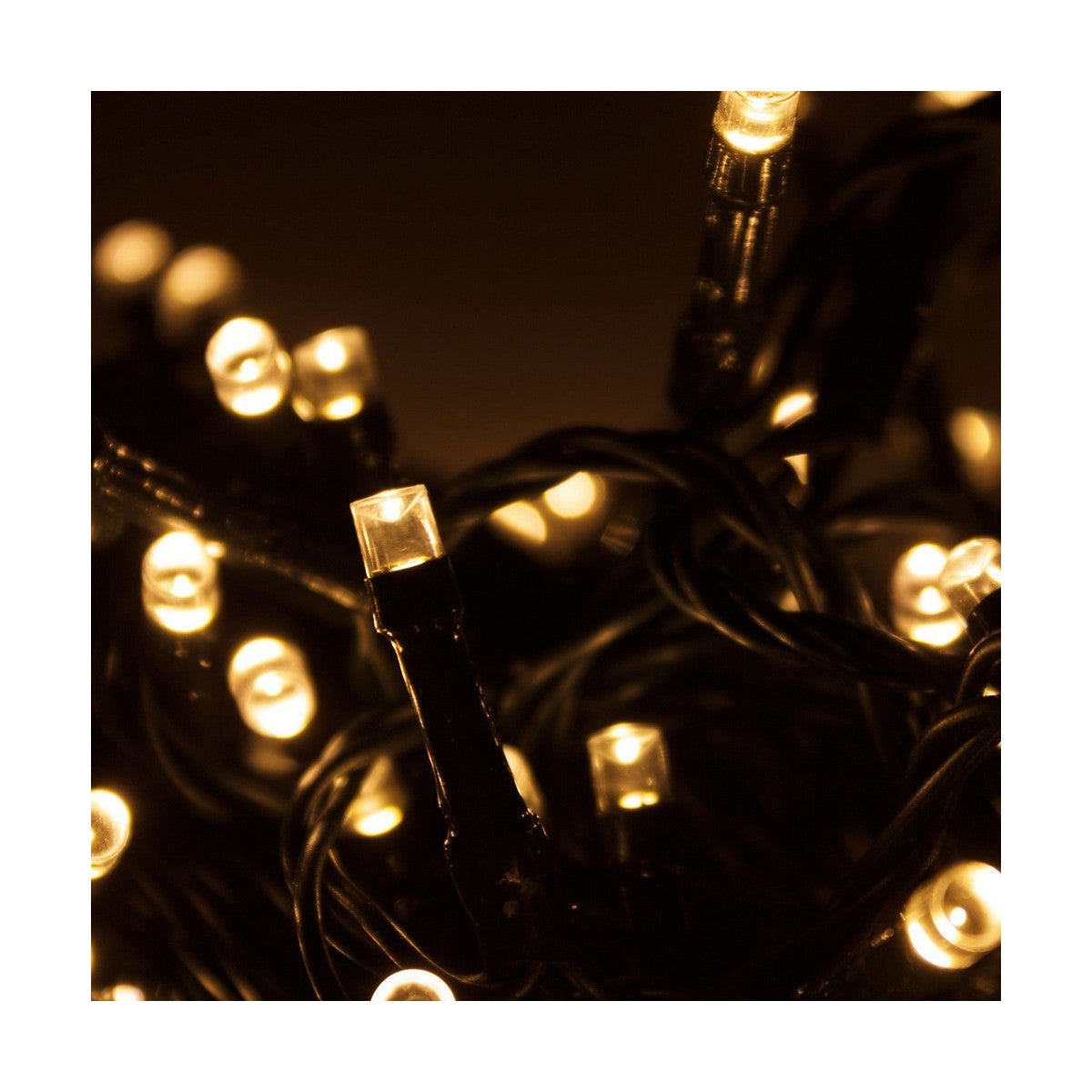Warmweisse LED-Lichterkette 16,5m – Für gemütliches Licht