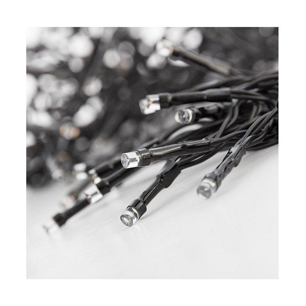 Bunte LED-Lichterkette 11m: Festliche Deko für grosse Flächen