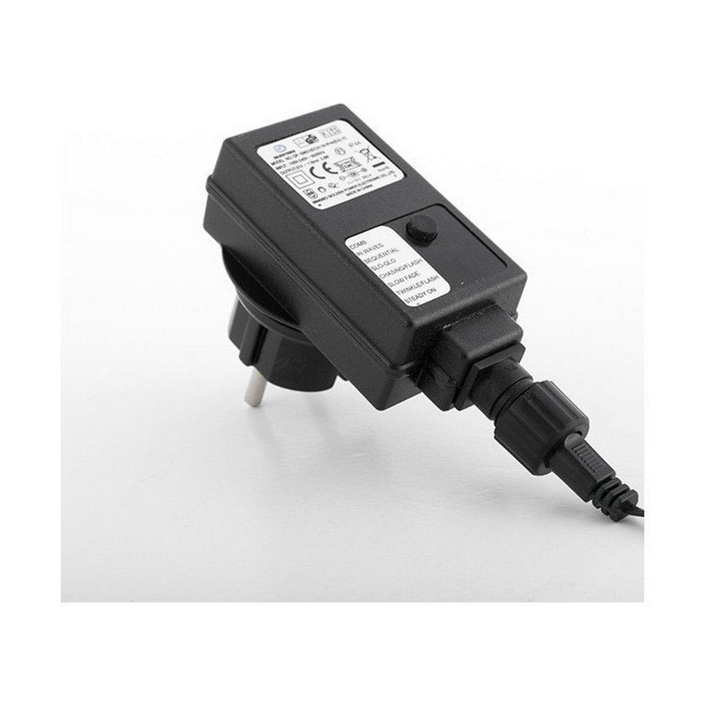 Bunte LED-Lichterkette 11m: Festliche Deko für grosse Flächen