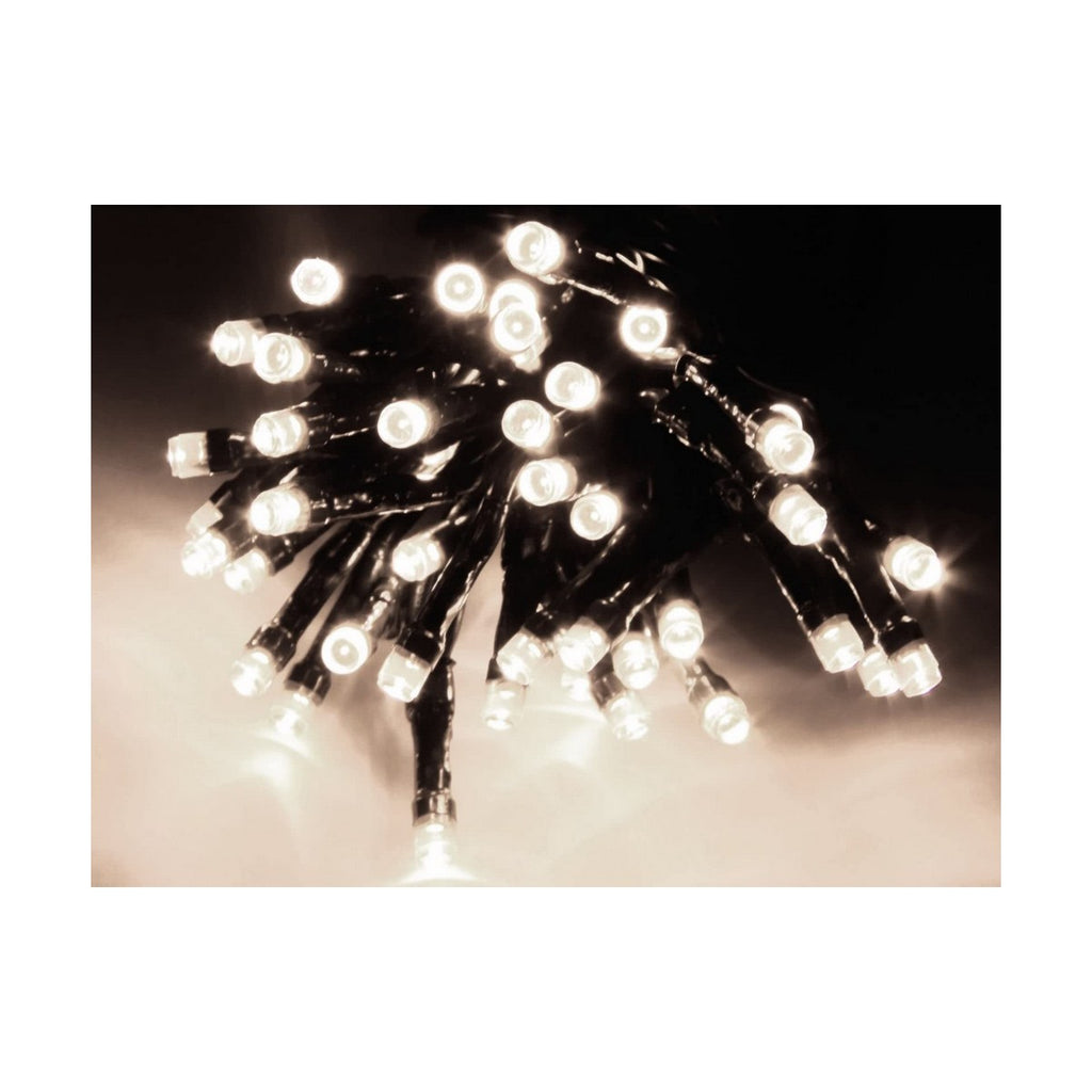 Weisse LED-Lichterkette 7,5m: Strahlende Deko für jeden Anlass