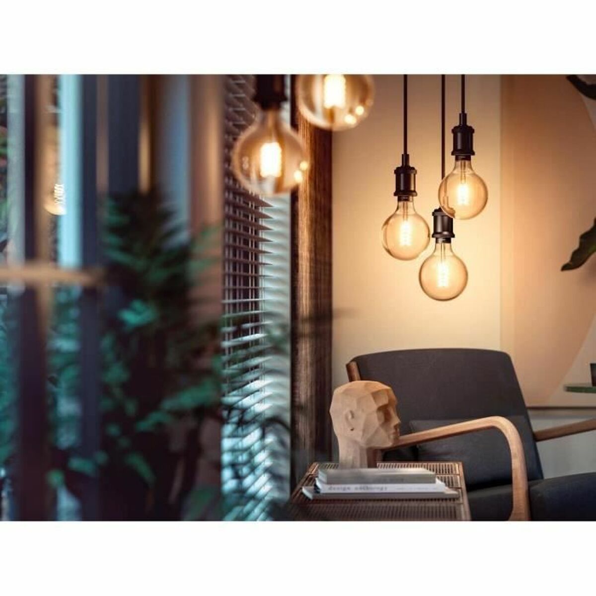 Smart Glühbirne Philips Globo G93 - Bombilla inteligente E27 7 W 40 W