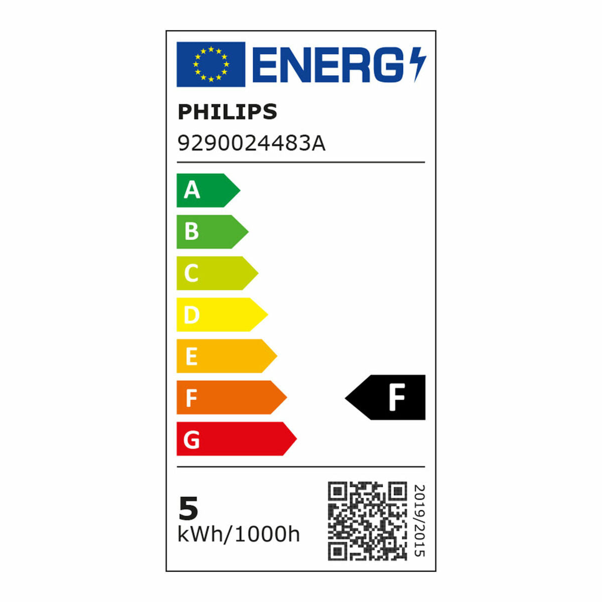 Kaltlicht LED-Glühbirne Philips Wiz Weiß F 4,7 W GU10 345 Lm (2700 K)