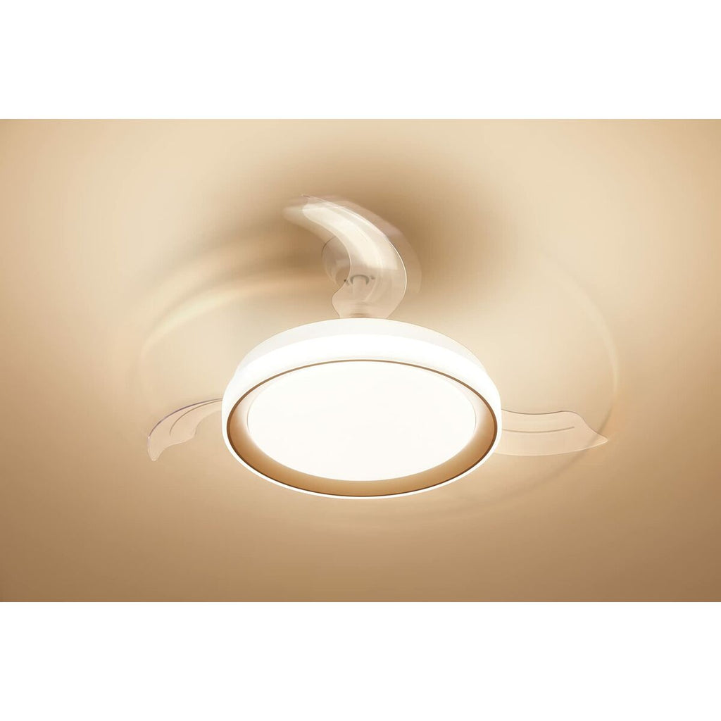 Goldener Deckenventilator mit Licht – Edle Kühle