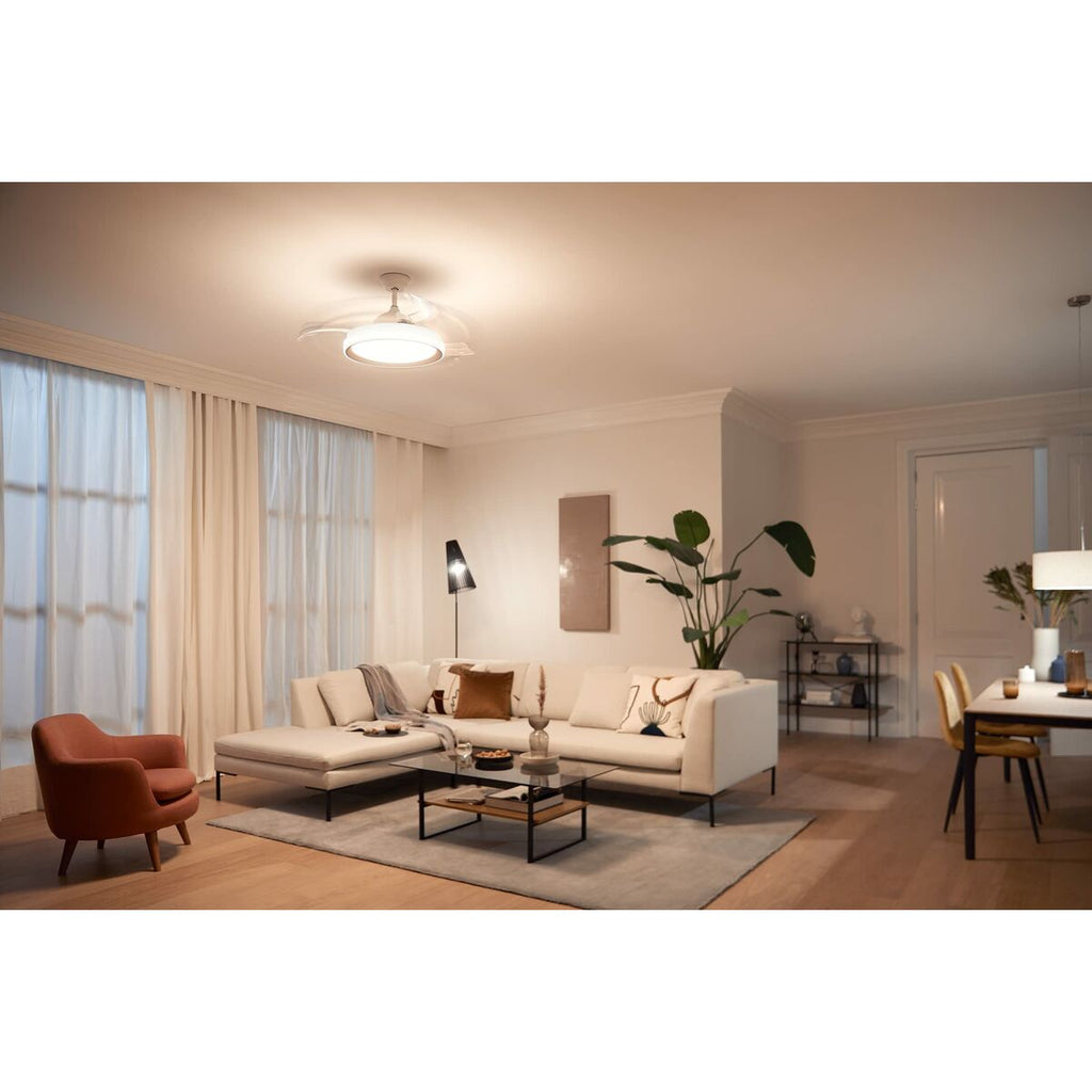 Goldener Deckenventilator mit Licht – Edle Kühle