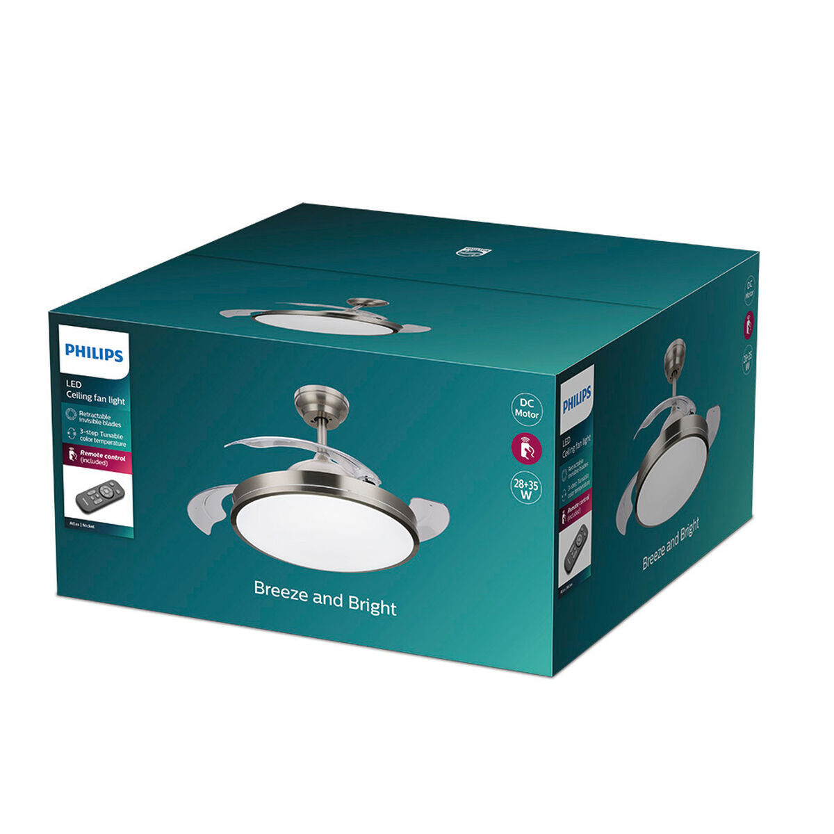 Edler Deckenventilator mit Licht – Design & Frische