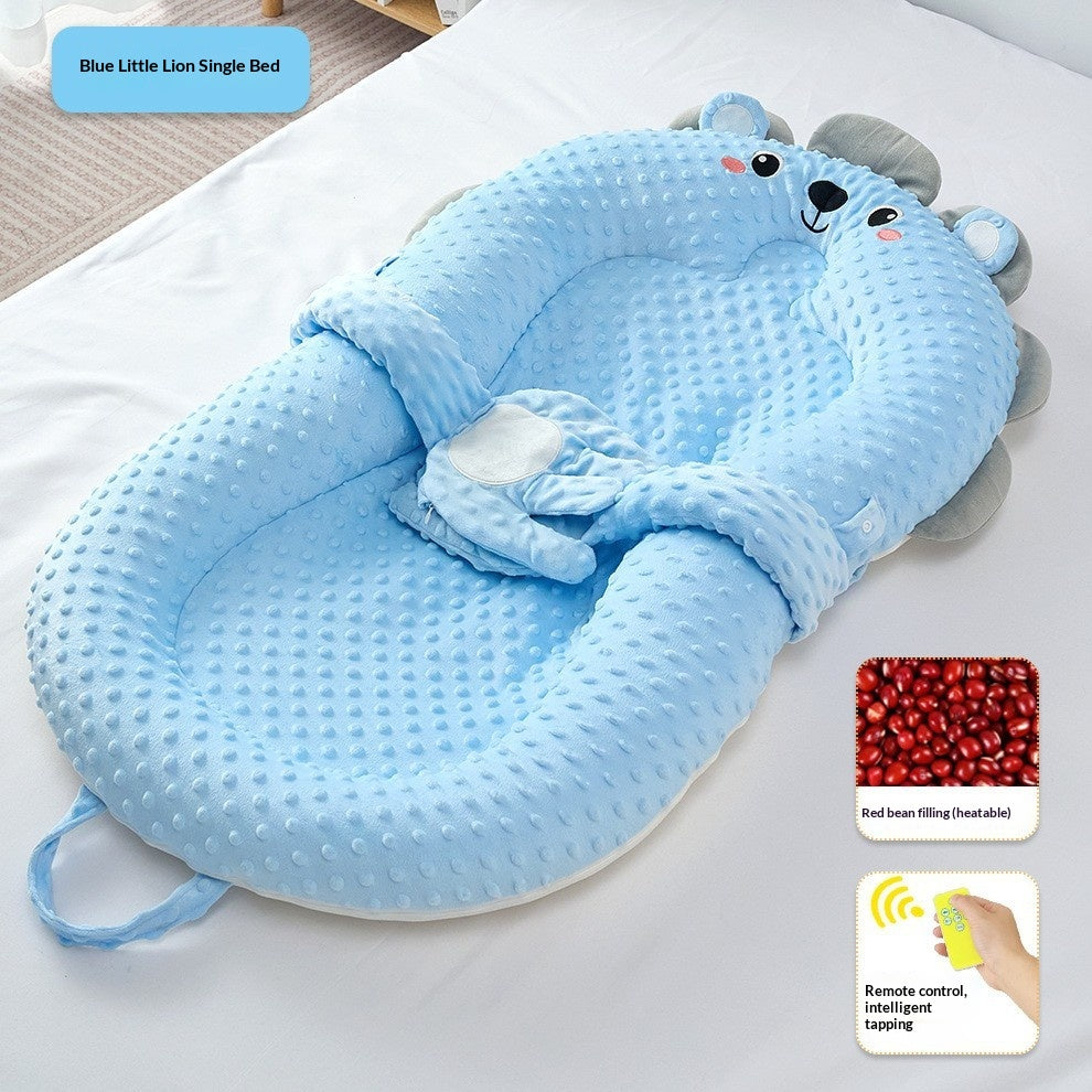 Neigbare Baby-Schlafunterlage mit Tiermotiven