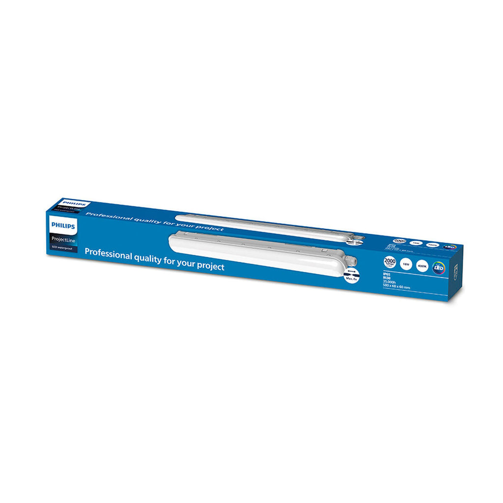 LED-Leiste Philips projectline 18 W 58 x 6 x 6 cm Weiß Kunststoff (400