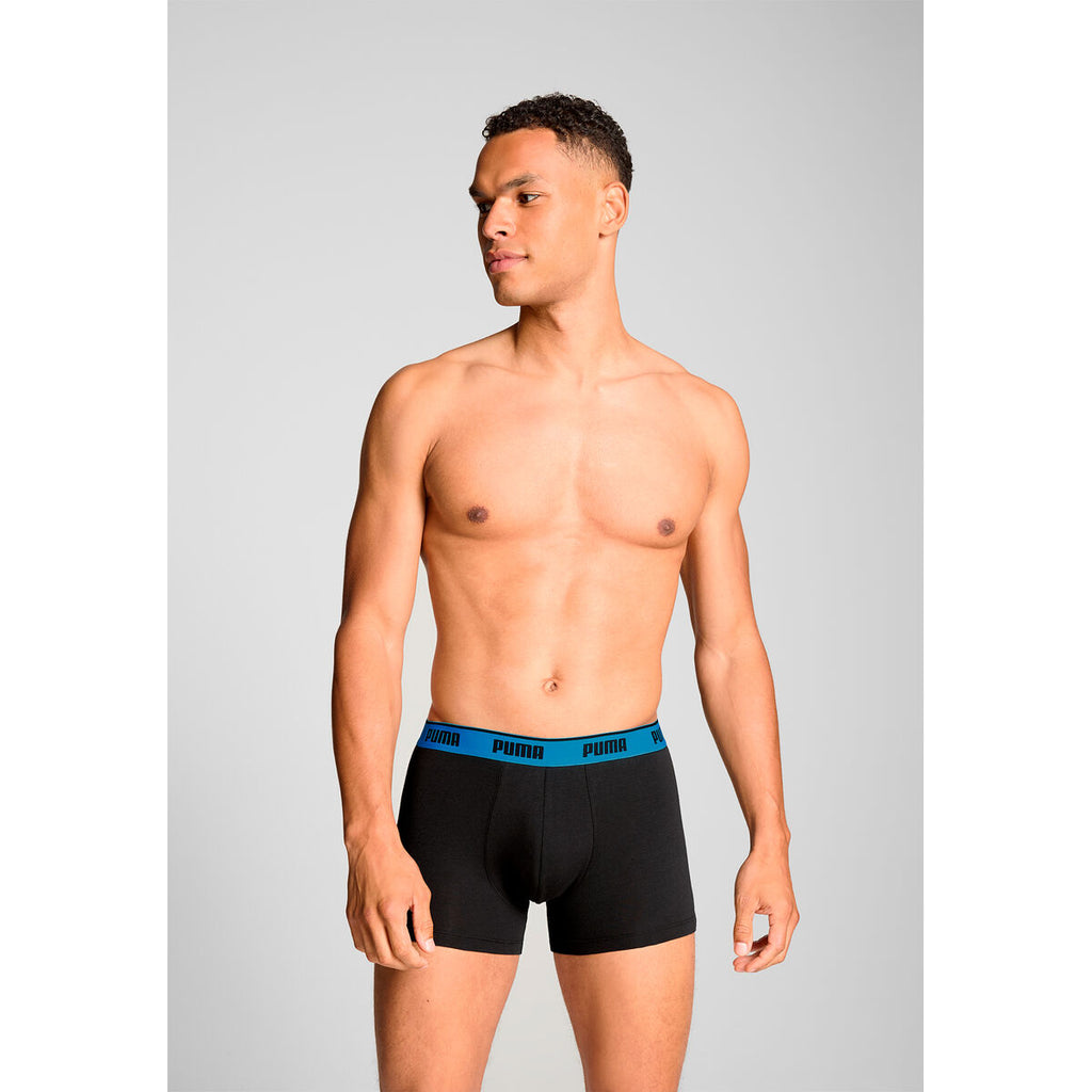 Herren-Boxershorts Puma 701234187 006 Schwarz 3 Stück