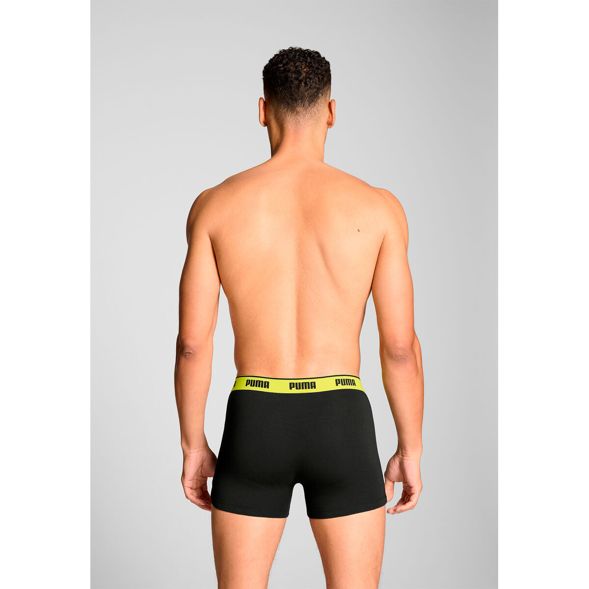 Herren-Boxershorts Puma 701234187 006 Schwarz 3 Stück